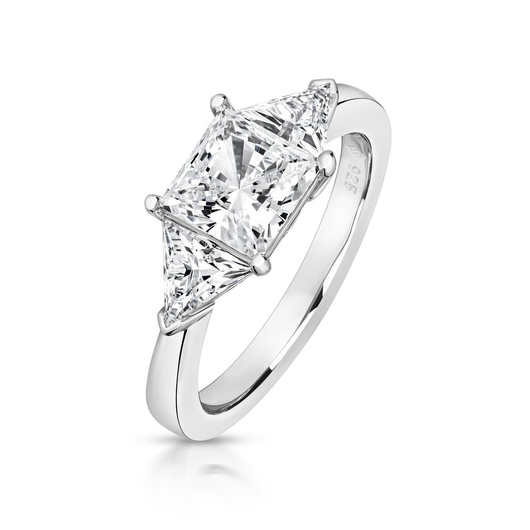 3 stone claw ring discount